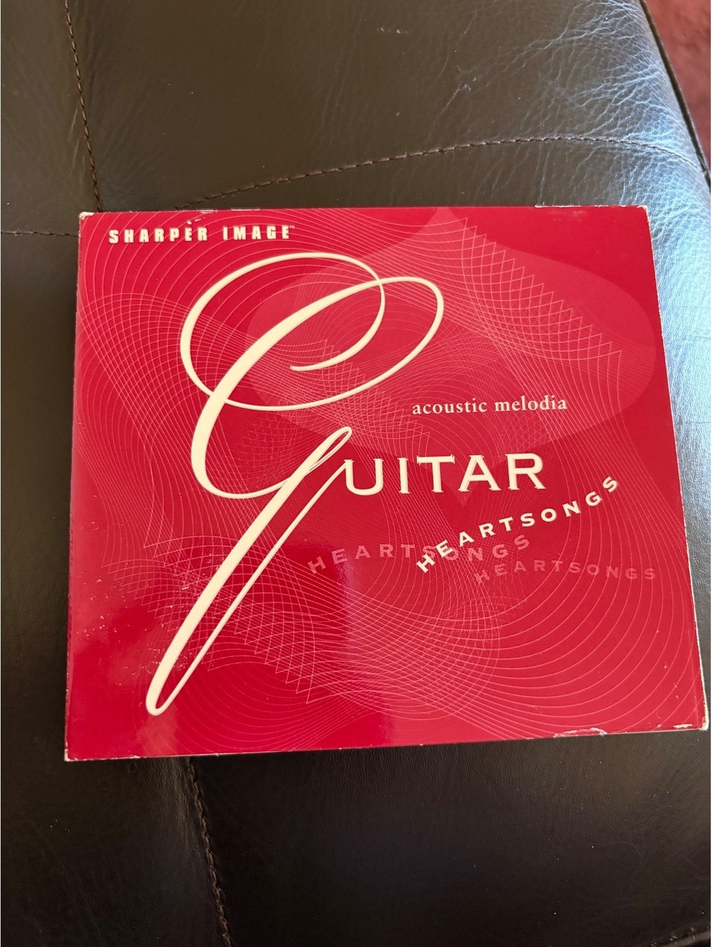 Sharper Image Acoustic Melodia Guitar Heartsongs Music CD